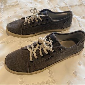 Gray casual vans size 10